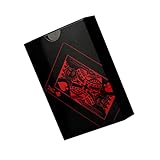 DECHOUS 1Satz wasserdichte PVC Spielkarten Kreative Wiederverwendbare Pokerkarten Mit...