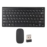 Intelligentes Kabelloses Tastatur-Maus-Set, Geräuschlose LED-Anzeige, Wasserdicht,...