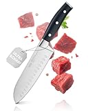 RÖSLE Santokumesser Tradition 17,5 cm - Hochwertiges und scharfes Küchenmesser...