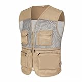 Weste mit mehreren Taschen für Herren: Arbeitswesten für Herren, Safari-Angeln,...