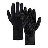 LIbgiubhy Neoprenanzug-Handschuhe, Neopren, Tauchhandschuhe, 5 mm, Surf-Handschuhe für...