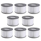 Mscomft Ersatzfilter für MSPA Whirlpool Ersatz Filter Filterkartusche...