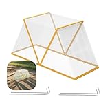 Faltbare Gartenreihenabdeckung für Hochbeete – Pflanzenschutz für Gemüse und Blumen...