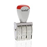 Trodat Rechteckig 1010 Classic Datumsstempel Deutsch, Monat abgekürzt, Abdruckgröße 4 x...