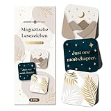 Lebenskompass Magnetische Lesezeichen - elegante Magnetlesezeichen mit...