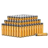 Amazon Basics AAA alkaline Batterien, leistungsstark, 1.5 V, 100er-Pack