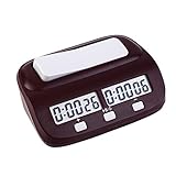 EgoEra® Professional Kompakt elektronisch Tafel Spiel Wettbewerb Uhr, Digital Schachuhr...
