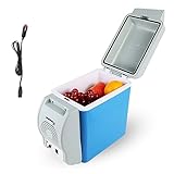 ROLTIN Tragbarer Gefrierschrank fürs Auto, 7,5 l, Auto 12 V, geräuscharmer Mini-Kühler,...
