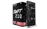 XFX Speedster SWFT 210 Radeon RX 6600 CORE Gaming Grafikkarte mit 8GB GDDR6 HDMI 3xDP, AMD...