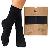 lampox Bambussocken (6 Paar) Atmungsaktiv Socken Business Sport Laufen Reduziert Schweiß...
