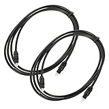 KICHOUSE 2 Stück Optisches Audiokabel Optik Audio- Männlich Optisches Kabel Digitales...