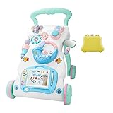 Youyijia Baby Spiel und Laufwagen Multifunktionale Lauflernwagen mit Regulierbarer...