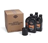 Harley-Davidson oder Liqui Moly Motorrad Ölwechsel Set Premium 5 Ölfilter +...