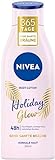 NIVEA Holiday Glow Body Lotion (200 ml), Körperlotion für 48h Feuchtigkeit und ein...