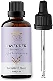 AVD ORGANICS lavendelöl ätherisches öl für haut | 100% reine & natürliche...
