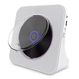 MDXHKK Tragbarer CD -Player, Desktop Bluetooth Integrated Player, Home Audio Record...