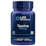 Life Extension, Taurine, 1000mg, hochdosiert, 90 vegane Kapseln, Laborgeprüft,...