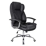 SONGMICS Bürostuhl Chefsessel Drehstuhl Computerstuhl Sitzhöhenverstellung office Stuhl...