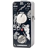 Sondery Kompressor Gitarre Bass Effektpedal - True Bypass, Steuerung durch Sustain-Level...