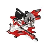 Einhell Akku-Zug-Kapp-Gehrungssäge TE-SM 36/210 Li-Solo Power X-Change (36 V, max. 65 mm...
