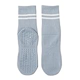 amangul Yoga-Socken, rutschfeste Socken mit Griffen für Damen, Griffsocken,...