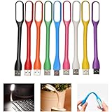 USB-Licht,Mini USB-LED-licht-Lampe,9 Stück Flexible USB LED Licht,USB LED...