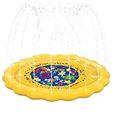 Hunde-Sprinkler-Pad, Hunde-Wasser-Pad-Sprinkler - Rutschfeste Sprinklerunterlage für...
