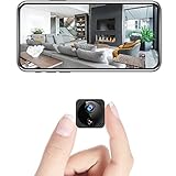 HYCENCY Mini Kamera 4K WLAN Überwachungskamera Live Übertragung Handy APP WiFi...