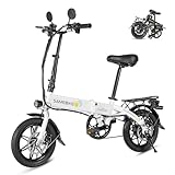 SAMEBIKE Elektro-Faltrad 14 Zoll Fat Tyre für Erwachsene und Jugendliche 55 km...