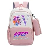 Generisch K-Pop-Dämonenjäger-Rucksack 2-teiliges K pop Demon Hunters-Schultaschen...