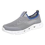 Freizeitschuhe Herren Bequeme Leicht Outdoor Sneaker Casual Sport Sommer...