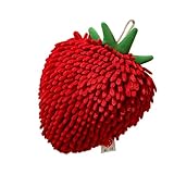 Hrtyvhin Handtuch Für Küchen Und Bad Banane/Erdbeerform Hängende Waschlappen Chenilles...