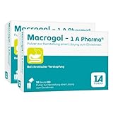 Macrogol - 1 A Pharma® Pulver gegen Verstopfung Doppelpackung | 2x50 Stk | Bei...