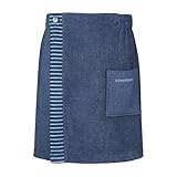 Schiesser Frottier Saunakilt Rom für Herren | 100% Baumwolle aus nachhaltiger Produktion...