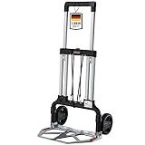 STROXX – Sackkarre klappbar mit 125kg Traglast – Handkarre inkl. Spanngurt...