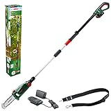 Bosch Akku Hochentaster UniversalChainPole 18 (Akku, Ladegerät, Karton, 18 Volt System,...