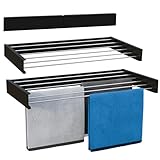 Vonia Wandtrockner 80 x 40 cm - Wandtrockengestell - Trockenlänge 4 m -...