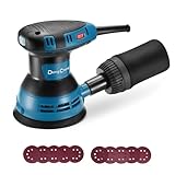 DongCheng Exzenterschleifer 300W, 125mm Schleifmaschine, 6 Geschwindigkeiten,...