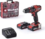 Einhell Akku-Schlagbohrschrauber-Set TE-CD 18/40 Li-i +64 (2x2,0 Ah) Power X-Change...