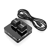 Netoches Benutzerdefinierte Mini-Tastatur mit 2 Tasten, RGB-Makro-OSU-Tastatur,...