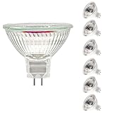 Jaenmsa MR16 Halogen Leuchtmittel, Halogen 12V 20W, GU5.3 Halogenstrahler 2700K...