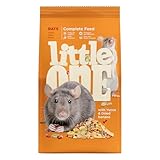 Little One Ratten | 900 g | Alleinfuttermittel für Ratten | Für eine unterstützend...