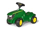 Rolly Toys 132072 Traktor Minitrac John Deere 6150R, Babyrutscher, Motorhaube...