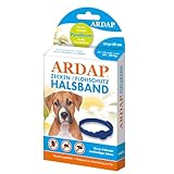 ARDAP Zecken- & Flohschutzhalsband für Hunde bis 25kg - Bis zu 4 Monate nachhaltiger...