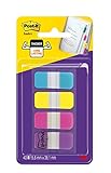 Post-it Haftstreifen Index Strong, Mini - 40 Haftstreifen 15.8 mm x 38.1 mm - Blau,...