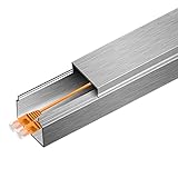Bodenkabel-Abdeckungs-Set, Aluminium-Legierung, Kabelabdeckung und Drahtversteck für...