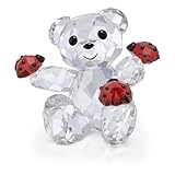 Swarovski Kris Bear Viel Glück Bär, Detailverliebter Bär aus Mehrfarbigem, Strahlendem...