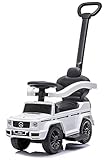 Rutschauto ab 1 Jahr mit Schubstange, Bobbycar, Mercedes G mit Schubstange, Kinderauto,...