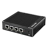 Sharevdi Firewall Micro Appliance, 4*In-tel i225 2.5Gbe NICs, In-tel Pentium N3700 4...