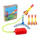 Raketenspielzeug - Stamm Rocket Launcher Toy | Raketenblaster Im Freien | Lernen Raketen...